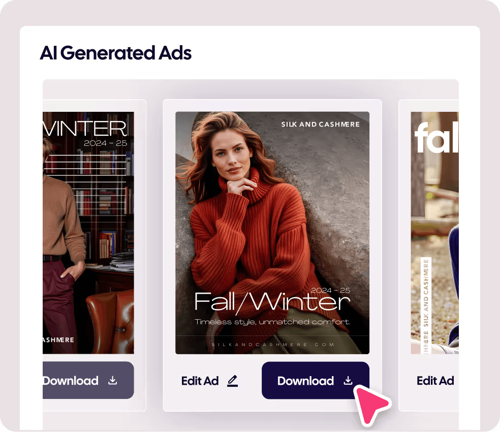 Generate ads