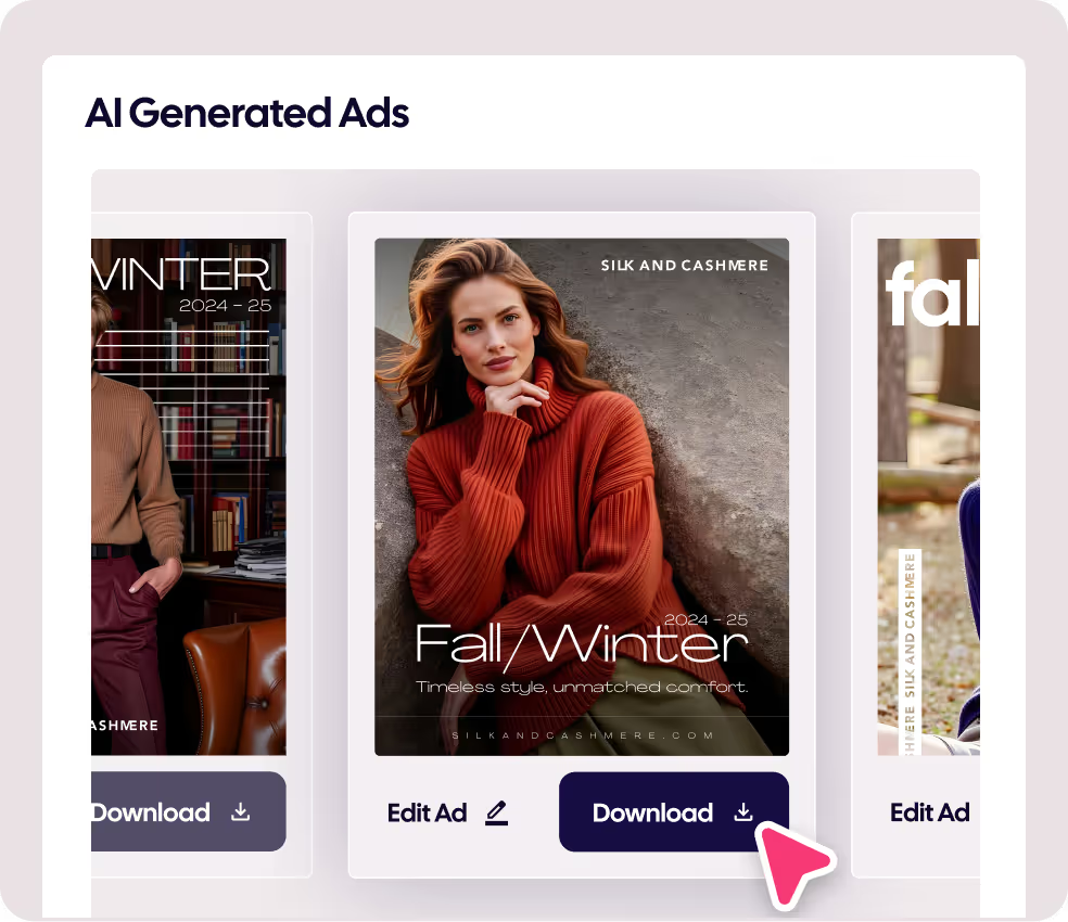 Generate ads
